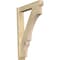 Ekena Millwork Balboa Arts & Crafts Rough Sawn Outlooker, Douglas Fir, 6"W x 32"D x 44"H OUT06X32X44BOA03RDF - alternate 1
